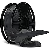 FLASHFORGE Carbon Fiber PLA Filament 1.75mm Volcanic Rock Gray, Reinforced 3D Printer Filament 1kg, Lightweight & High-Strength PLA-CF Filament, Strong & Easy to Print