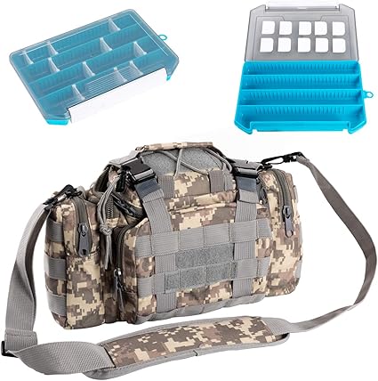 tackle bags and boxes