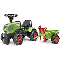 tractor con remolque niños