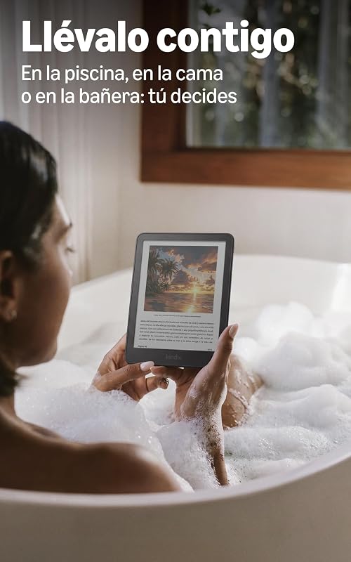 Kindle Colorsoft (última generación): ahora más fino y ligero, con pantalla a color de 7" y luz cálida (16 GB, grafito)
