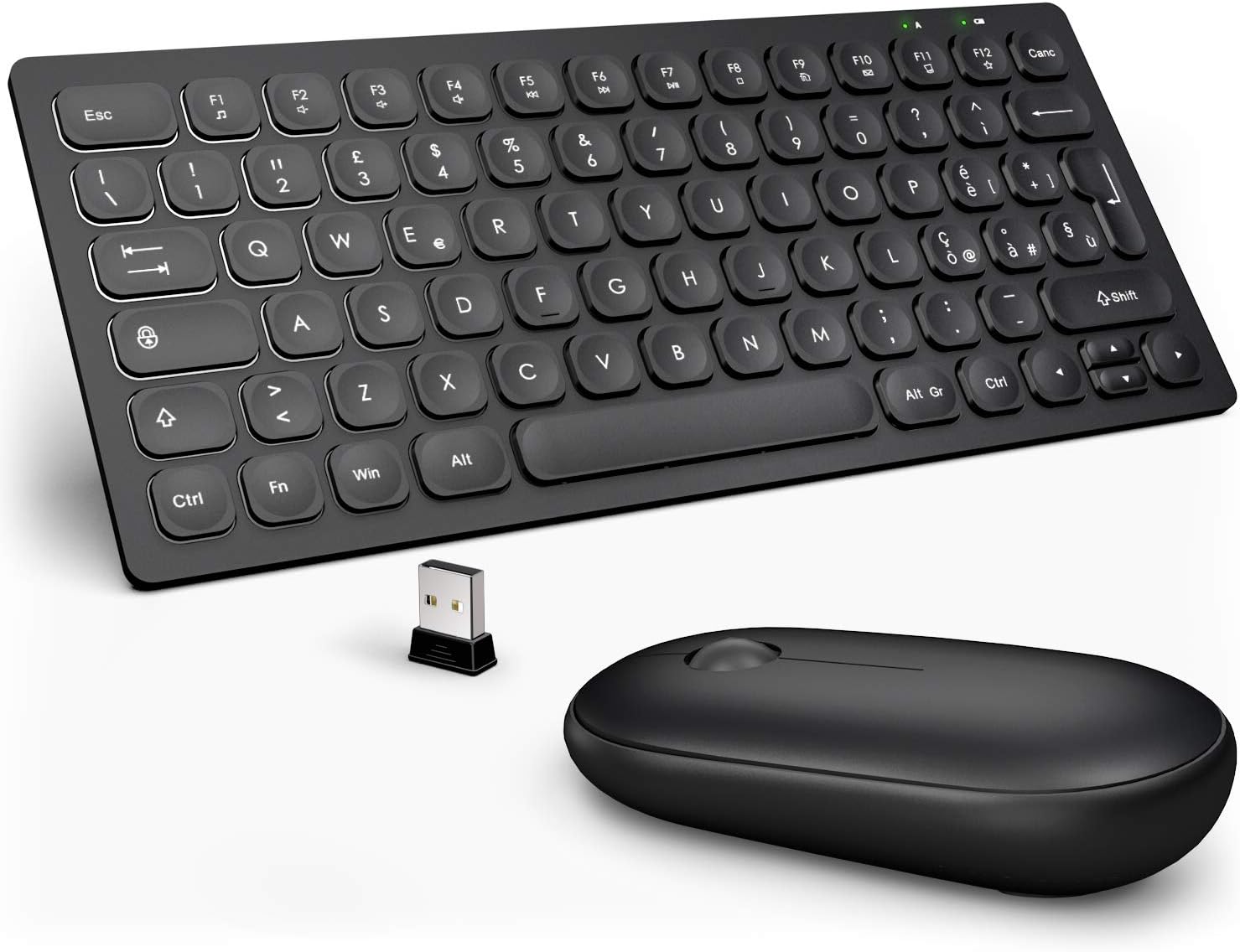 mouse tastiera senza fili per pi greco lampone