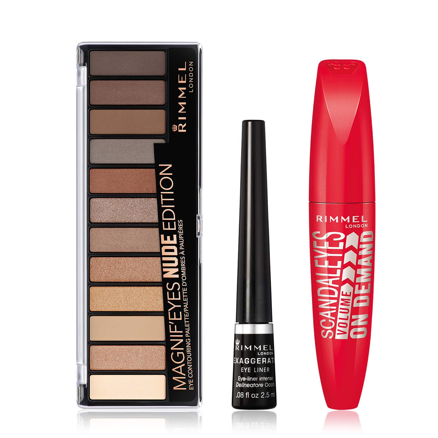 Rimmel London Defined Wing Eye Make-up Set (pack of 3)