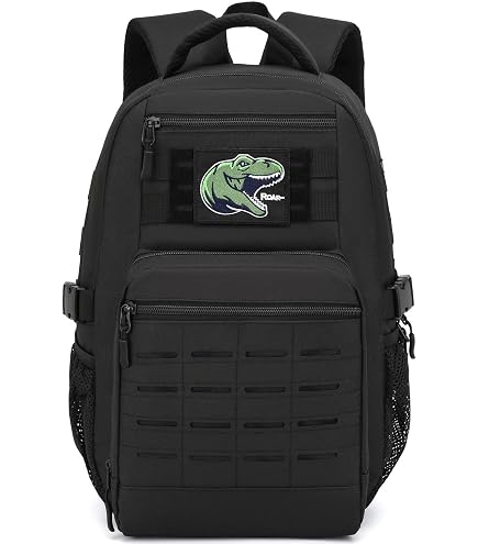 amazon bulletproof backpack kids Tactical Army Molle Bookbag Military Boys Backpack Durable Fishing Rod Holder and Level 3A (IIIA) Model:CFJ-40-BLK live aquarium fish online