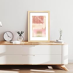 LaVie Home 16x24 Picture Frame Beige Oak Wood
