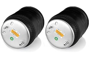 2 pack of TORQUE Air Spring Bag for Freightliner Trucks (Replaces Freightliner 16-13810-000, 1613810000, Firestone 9780, 8537, W01-358-9780, 1R12-189, 1R12-303) (2 x TR9780)