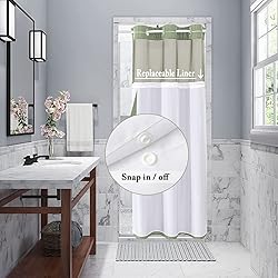 Gibelle Stall Small Shower Curtain 36x74, Waffle