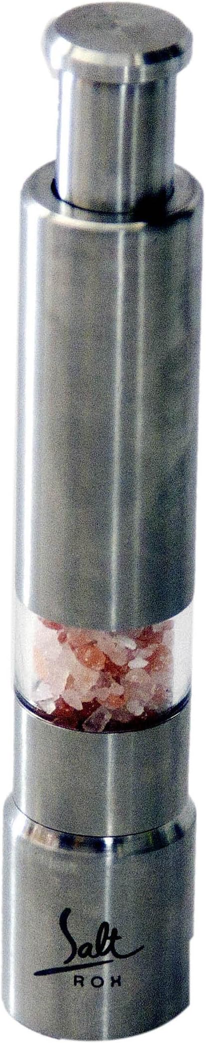Salt Rox Stainless salt mill, regular, Silver