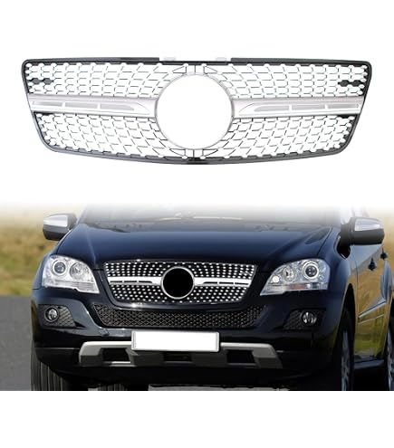 Amazon.com: Front Grill for Mercedes ML Class W164 X164 Amg Grille