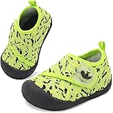 FEETCITY Baby First Walking Shoes Wide Baby Shoes Infant Sneakers Newborn Crib Shoe Barefoot Lightweight Slip On Shoe