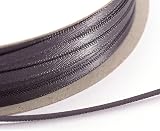 Vaessen Creative Satin Ribbon Grey 9mm x 10m Double-Sided Shine view 5