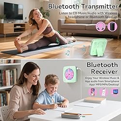 CD Player Portable Bluetooth Rechargeable: CD