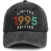 KKMKSHHG 31th 41th 81th Birthday Hat for Men Women, Adjustable Cotton Limited 1995 1985 1945 Edition Baseball Cap