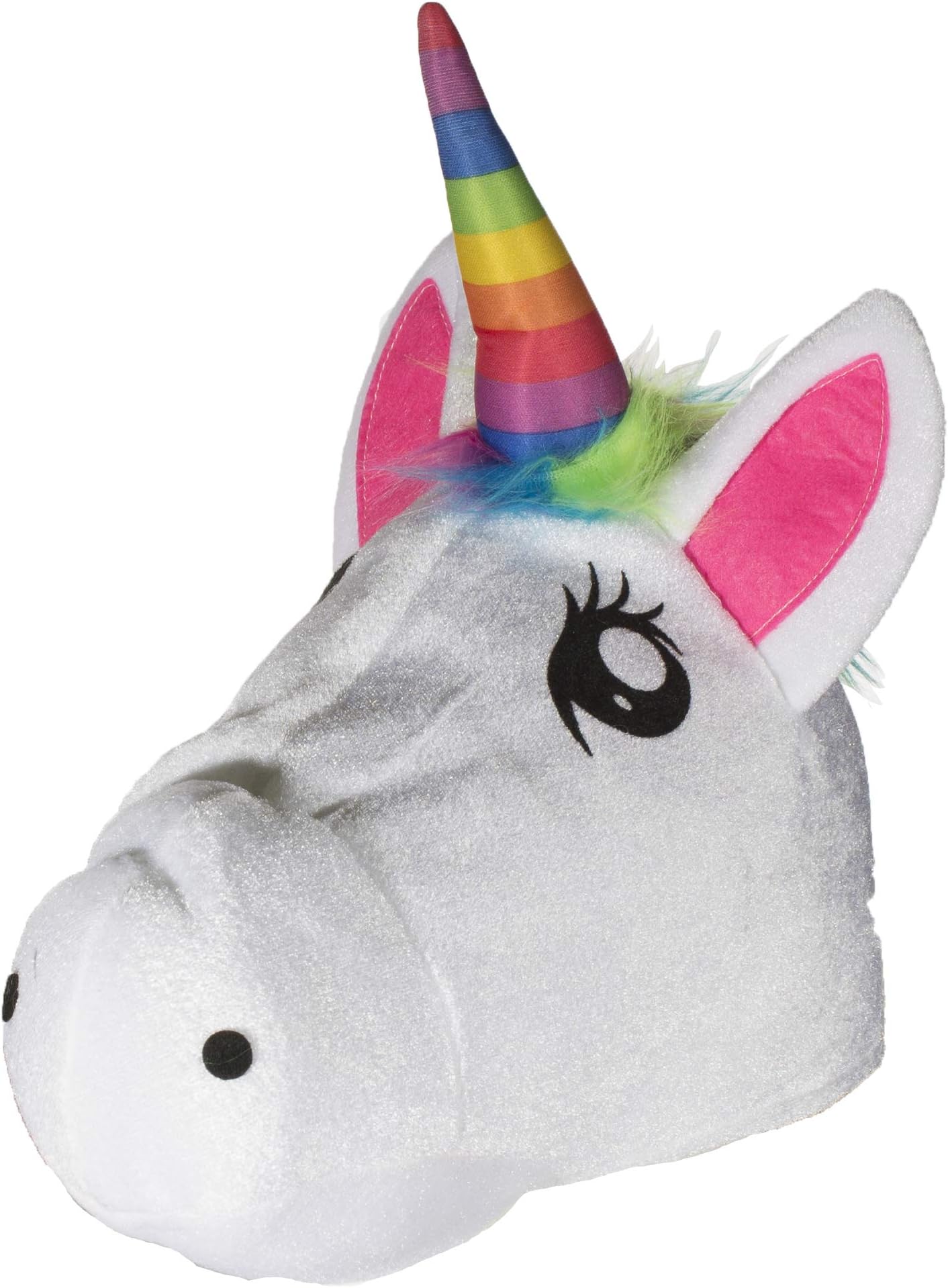 Plush Rainbow Unicorn Hat Costume Accessory