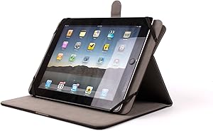 DURAGADGET Deluxe PU Leather 360 Degree Rotating Folio Case/Cover with Built in Multi-Angle Flip Stand Compatible with Acer Iconia A3|Iconia A700|A700A|Iconia Tab A211 Tablet