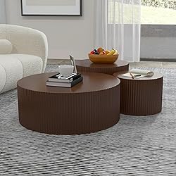 KEVINSPACE Living Room Coffee Table Set of