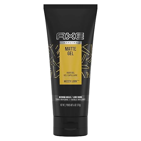 Amazon Com Axe Messy Look Hair Gel Matte 6 Oz Hair Styling