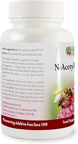 Health Leads N-Acetyl-L-Cysteine 500mg 90 Capsules - No Magnesium Stearate view 3