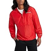Champion mens Stadium Packable Jacket, Wind & Water Resistant, Script Logo, Available in Regular and Big & Tall