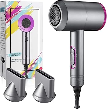 Ionen Haartrockner Bhy Haartrockner 2000w Professionell Haarfon Heiz Kuhltechnik Fohn Ionen Keramik Profi Ionic Haartrockner Mit 2 Konzentrator Amazon De Drogerie Korperpflege