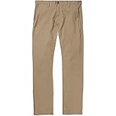 Volcom Men's Frickin Modern Fit Stretch Chino Pant Khaki