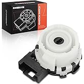 A-Premium Ignition Starter Switch Compatible with Volkswagen & Audi Vehicles - Jetta, Golf, Tiguan, Beetle, Eos, GTI, Rabbit, R32, Golf City, A3, A3 Quattro, TT, TT Quattro, R8, TTS Quattro - 6 Blades