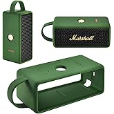 Replacement Silicone Case for Marshall Emberton III - Shockproof Protective Cover, Anti-Slip Skin (Fits Emberton 3 Only) (Green)