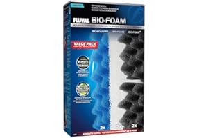 Fluval 406/407 Bio Foam Value Pack, Replacement Aquarium Filter Media