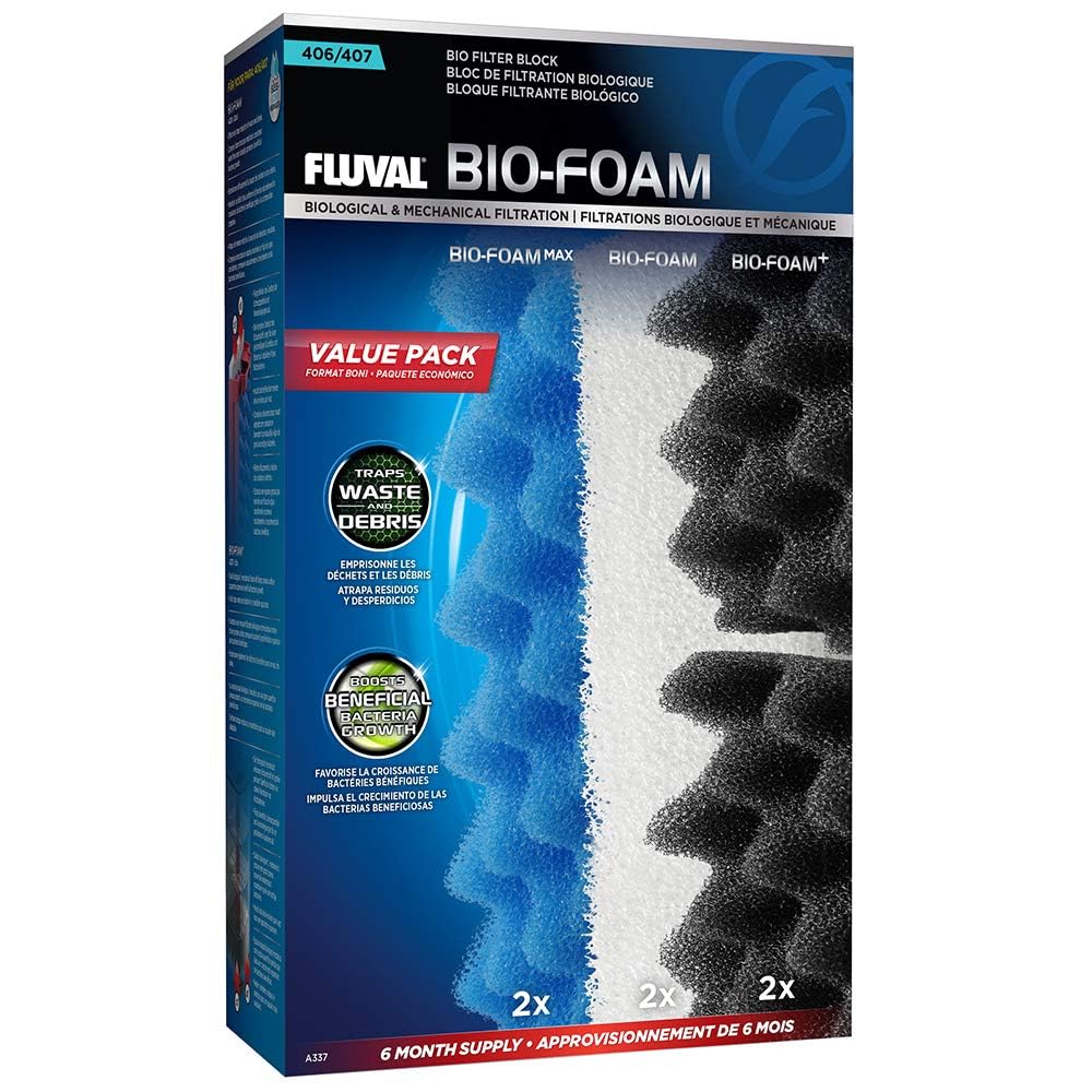 FLUVAL 407 Bio Foam Value Pack