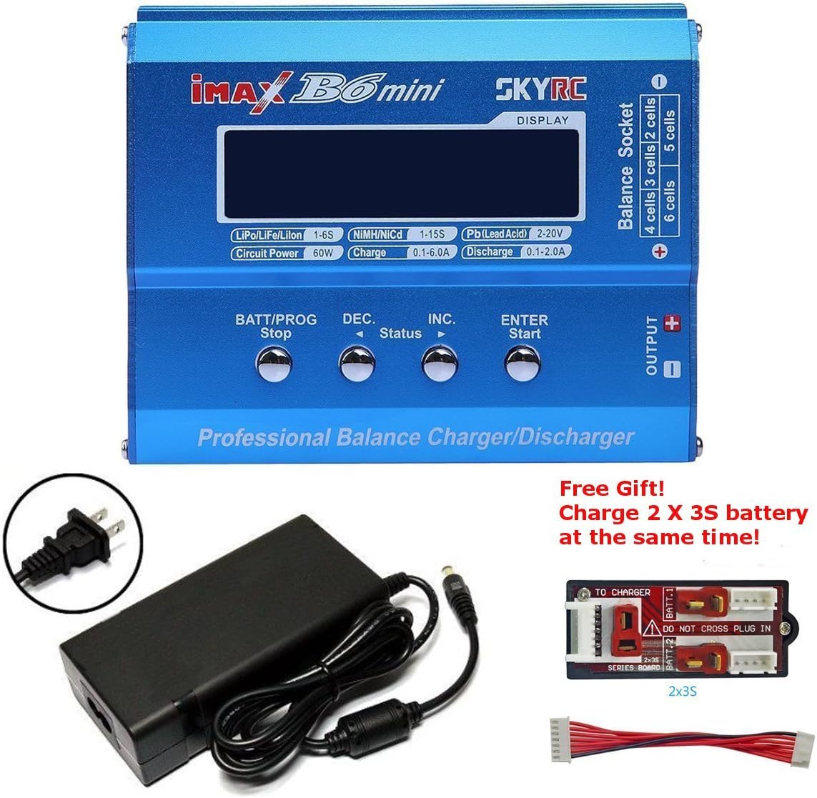 SKYRC iMAX B6 Mini Professional Balance Charger/Discharger for Nimh/Li