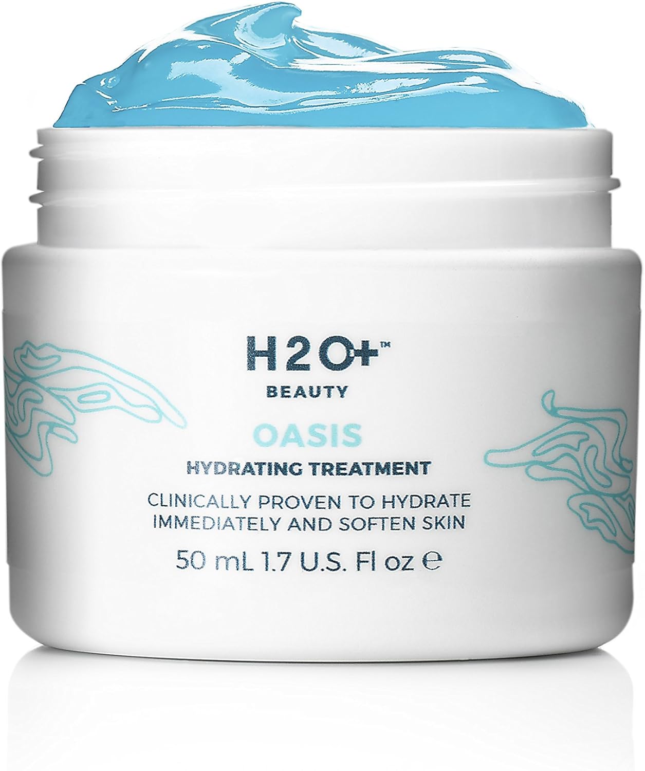 H2O+ Beauty Oasis Hydrating Treatment, Water Based Moisturizer for Dry