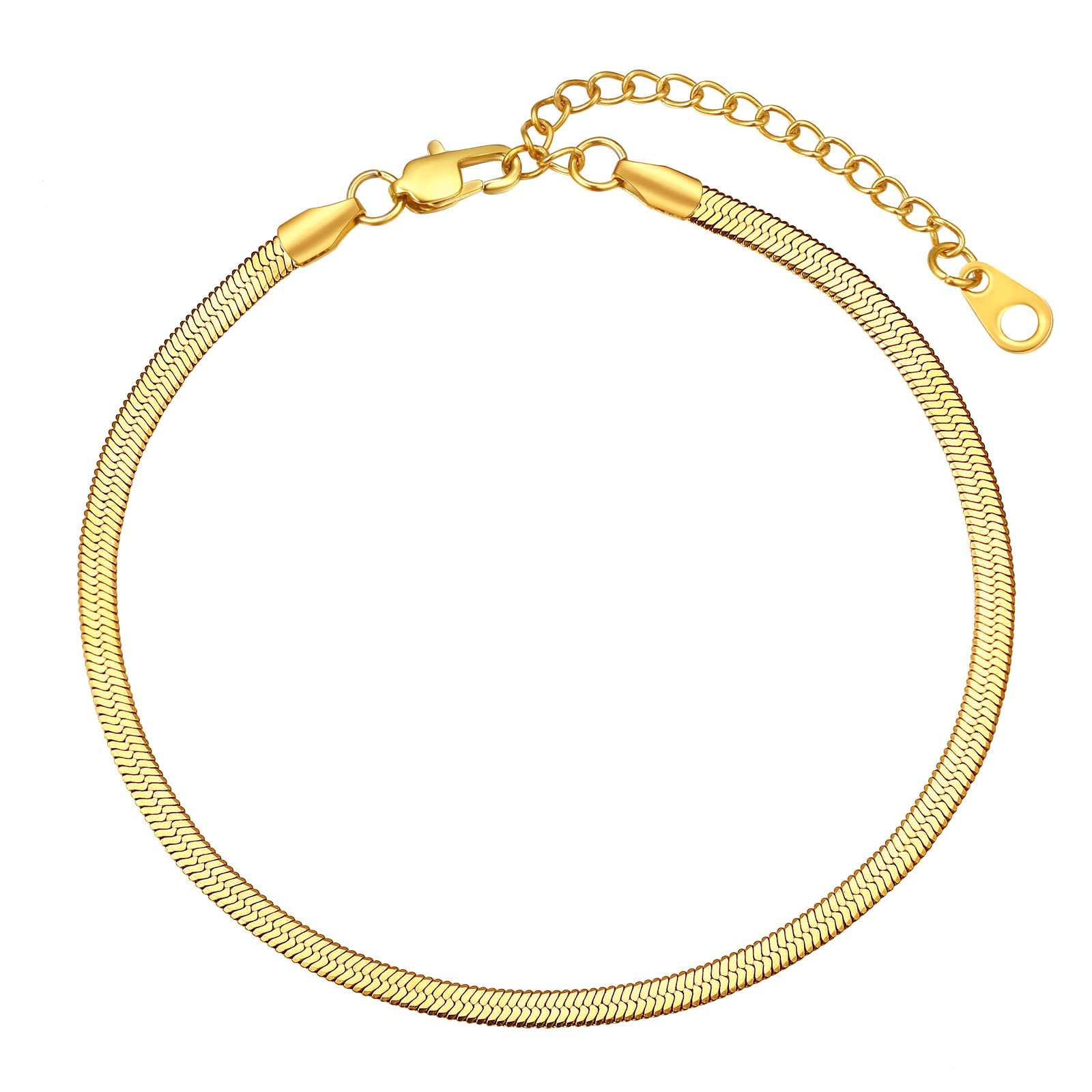 FindChic Snake Anklet for Women Gold Plated Anklet Womens Anklets Jewelry