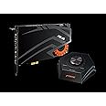 ASUS Strix RAID DLX 7.1 PCIe Gaming Sound Card with High Performance Headphone Amp (600ohm) & Audiophile-Grade DAC and 124dB 