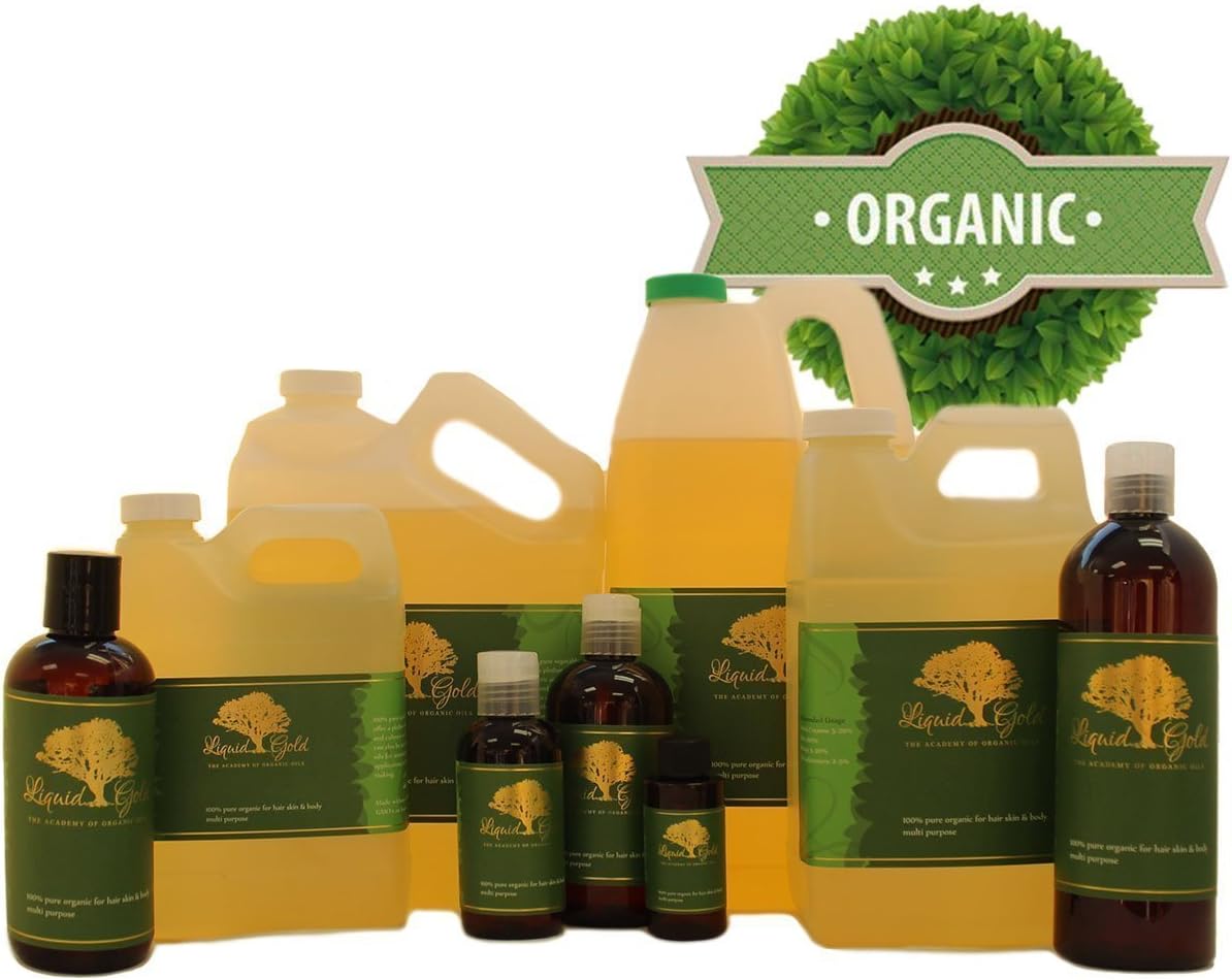 8 Fl.oz Premium Liquid Gold Olive Oil Pomace Pure & Organic Skin Hair Nails Health