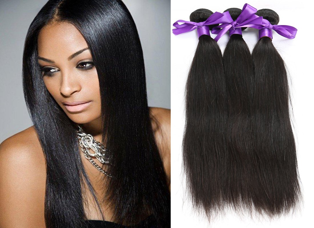 Amazon Com Asteria 6a Brazilian Straight Hair Weaves 1pc Lot 100
