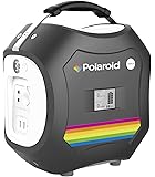 Polaroid 578Wh PS600 Portable Power Supply Everywhere, Mobile AC/DC Outlet, Light & Easy Generator Lithium Ion Battery Energy Storage System Station, Backup/Emergency, Rechargeable (Home/Solar)