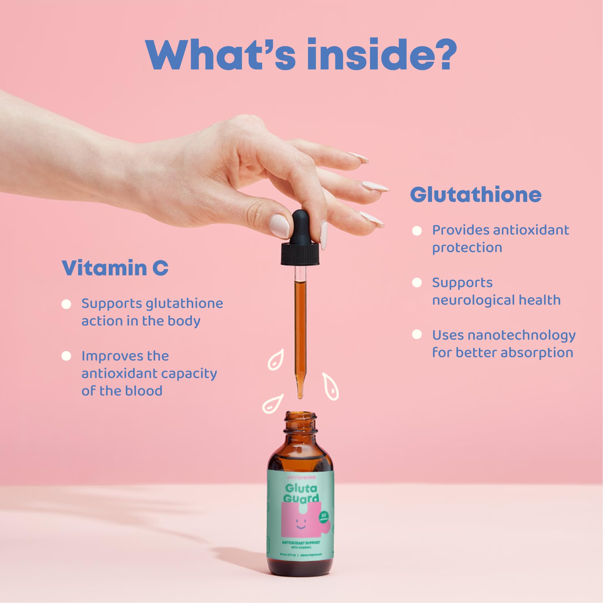 Mua JoySpring Liposomal Glutathione Supplement for Kids | Supports Speech  and Eye Contact | 50 MG Antioxidant L-Glutathione Drops | 2 oz Liquid Detox  Supplement trn Amazon M chnh hng 2026 | Fado