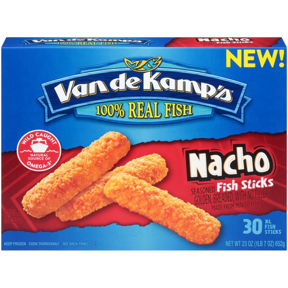 van de kamp's fish sticks cooking directions
