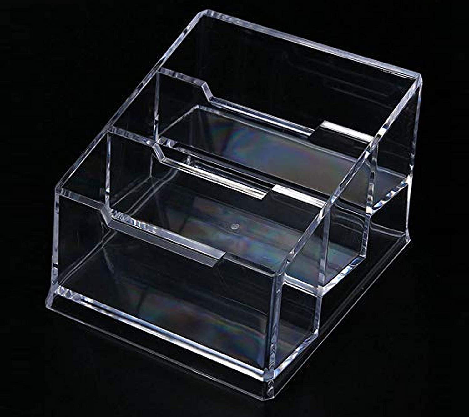 Impressio 3 Tier Acrylic Card Holder Stand Business Card Holder
