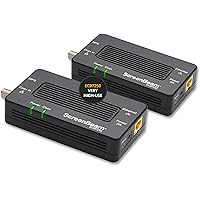 ScreenBeam Bonded MoCA 2.5 Network Adapter for Highest Speed Internet, Ethernet Over Coax - Starter Kit (Model: ECB7250K02)