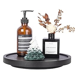 Wood Lazy Susan Organizer Kitchen Turntable for