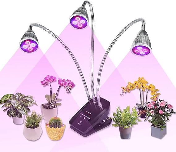 Luz de plantación LED para plantas de interior, con temporizador 3/9