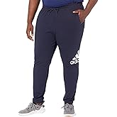 adidas Men’s Essentials Logo Tapered Badge Sweatpants
