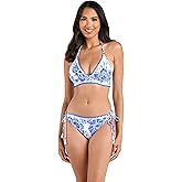 La Blanca Womens Banded Halter Bikini Swimsuit Top
