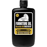 WALRUS OIL - Furniture Oil, 100% Natural. Finish, Restore, and Protect Wood. VOC-Free, 8oz Bottle