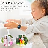 OKYUK 4G Kids Smart Watch HD Screen GPS Tracking IP67 Waterproof Video Phone view 8
