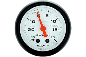 Auto Meter 5701 Phantom Mechanical Boost/Vacuum Gauge