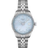 Tissot Ballade, Swiss Quartz, 34mm, Light Blue Dial, Women's Watch