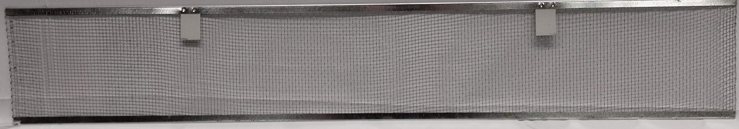 STEELCO 6-Mesh Galvanized Gutter Guard, 10 Piece