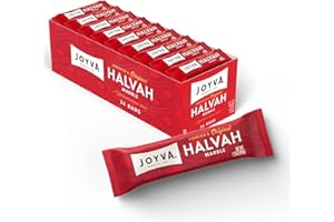 Joyva Halvah – Marble, 1.75oz Pack of 36 | A Delicious Sesame Treat | Dairy Free, Gluten-Free & Kosher Parve | Handcrafted in Brooklyn