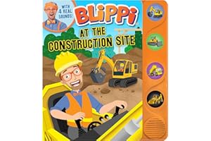 Blippi: At the Construction Site (4-Button Sound Books)
